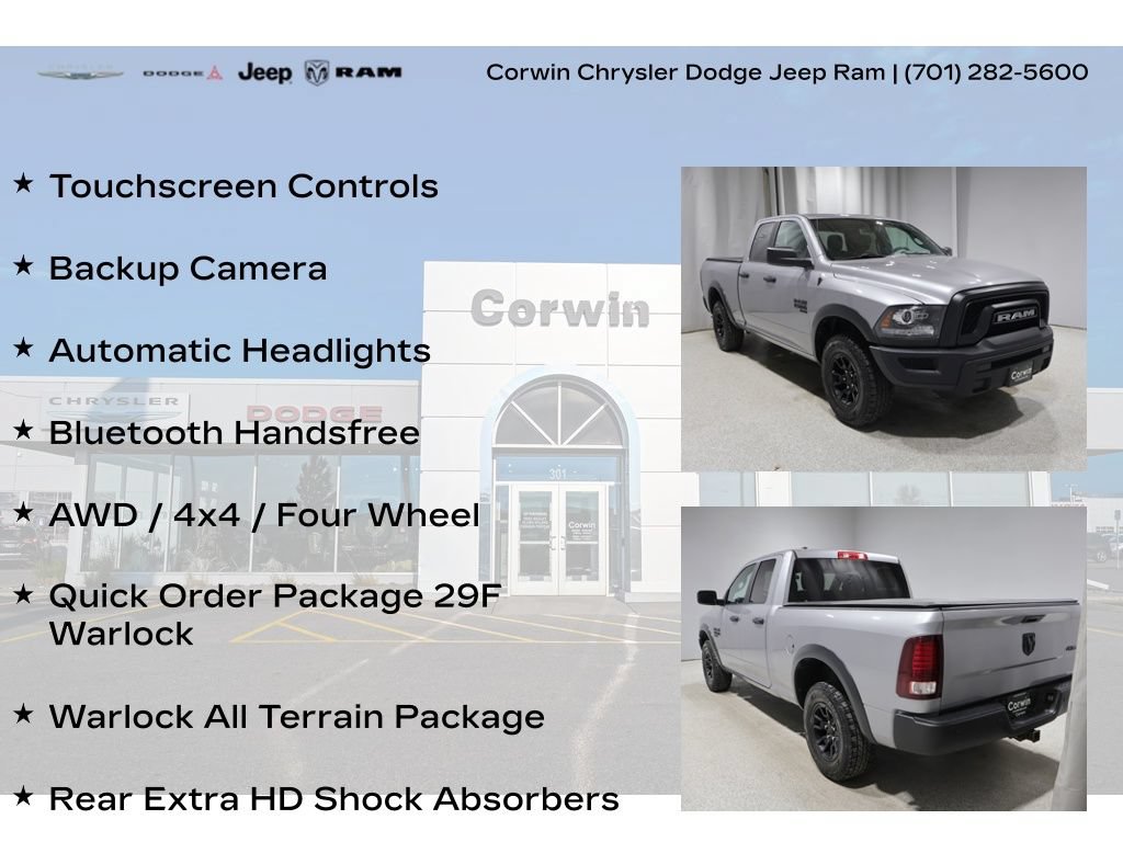 Used 2021 RAM 1500 Warlock w/ Warlock All Terrain Package AWD/4WD image 8