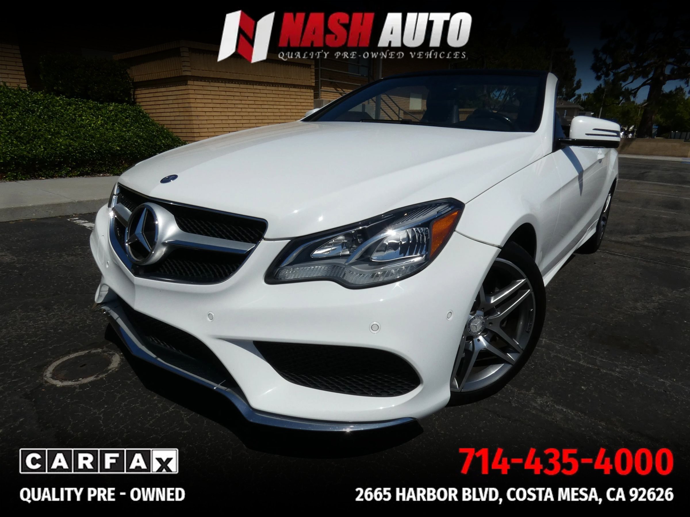 Used 2015 Mercedes-Benz E 550 Cabriolet w/ Premium 1 Package image 12