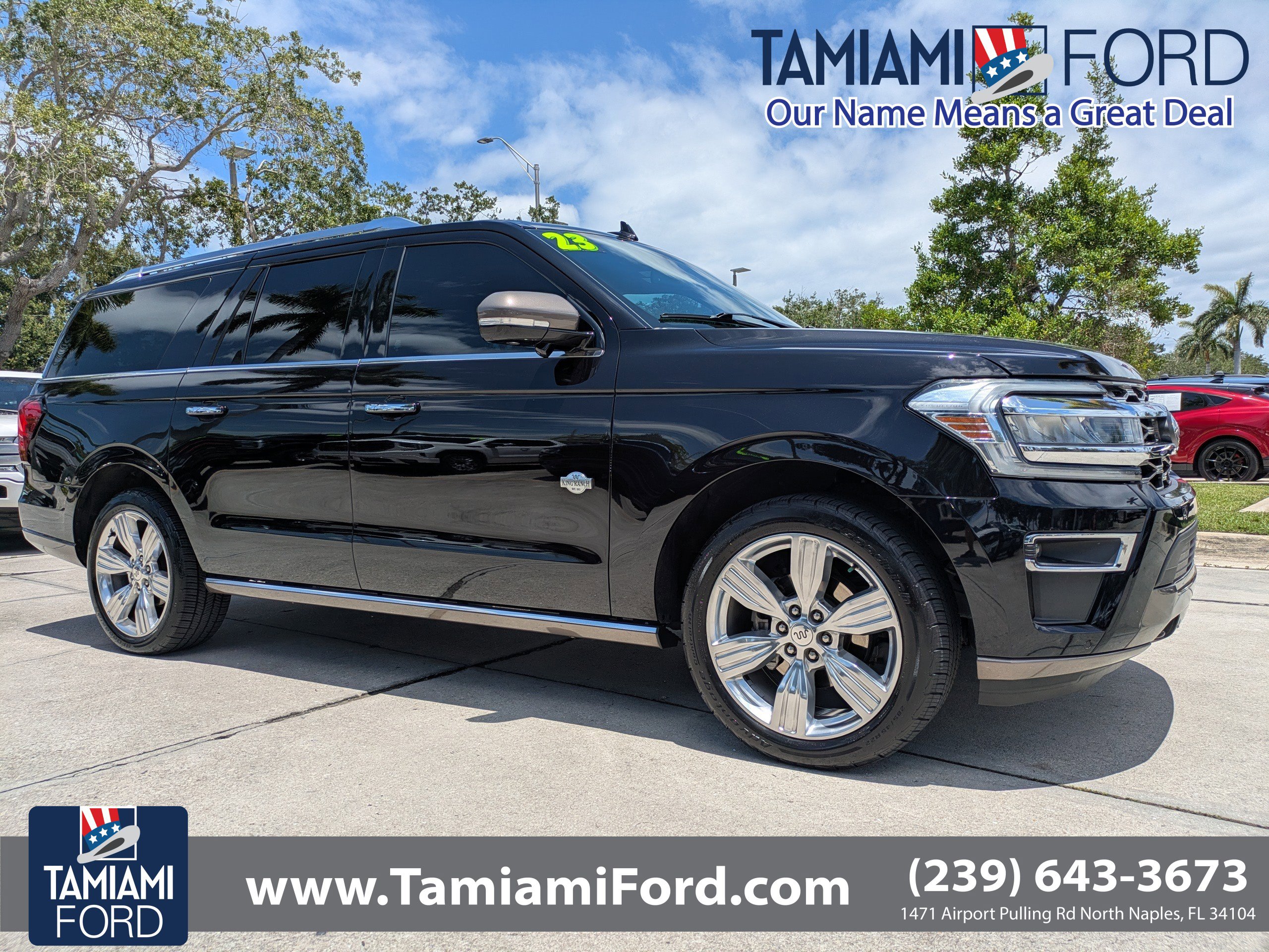 Certified 2023 Ford Expedition Max King Ranch AWD/4WD image 1