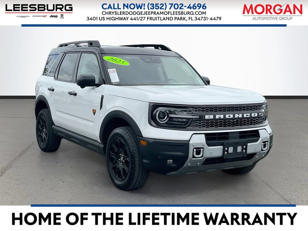 Used 2025 Ford Bronco Sport Badlands AWD/4WD image 1