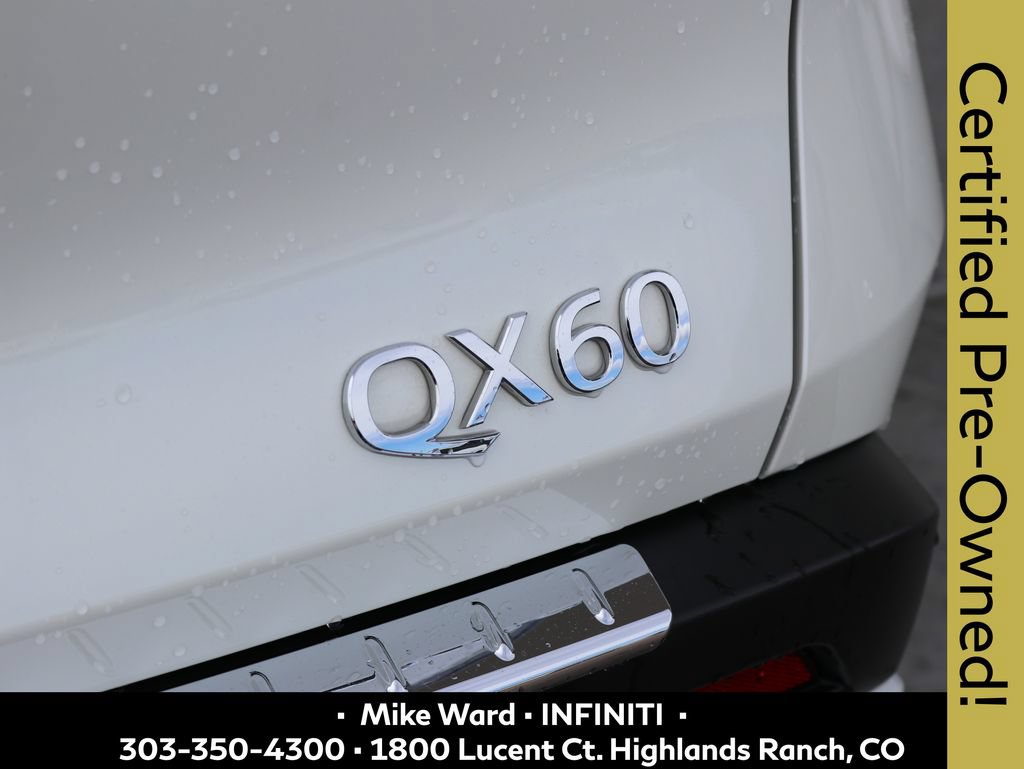 Certified 2023 INFINITI QX60 Luxe w/ Cargo Package AWD/4WD image 7