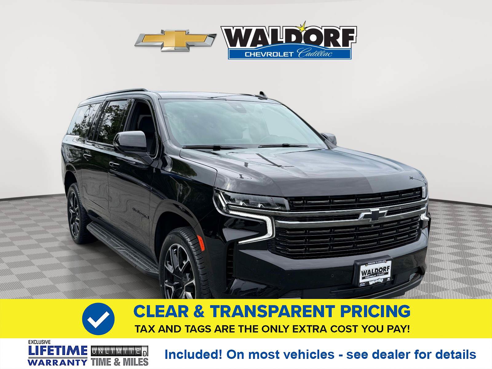 Used 2022 Chevrolet Suburban RST w/ Luxury Package AWD/4WD image 1
