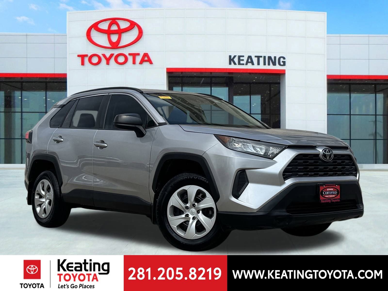 Certified 2021 Toyota RAV4 LE
