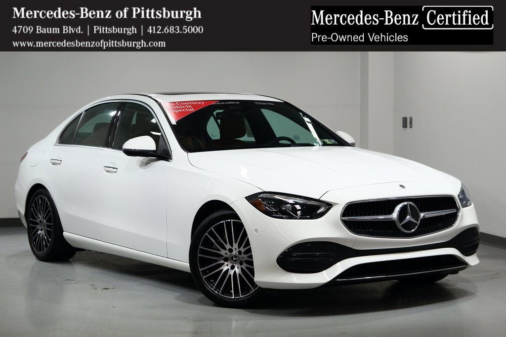 Certified 2025 Mercedes-Benz C 300 4MATIC Sedan