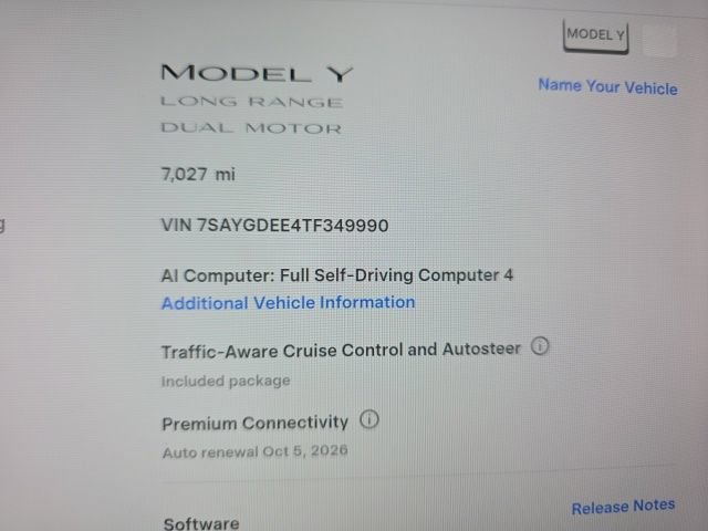 Used 2026 Tesla Model Y Long Range AWD/4WD image 8