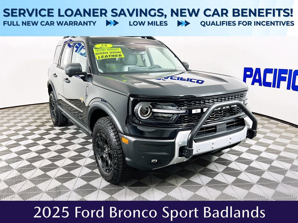 Used 2025 Ford Bronco Sport Badlands w/ Sasquatch Badlands Package