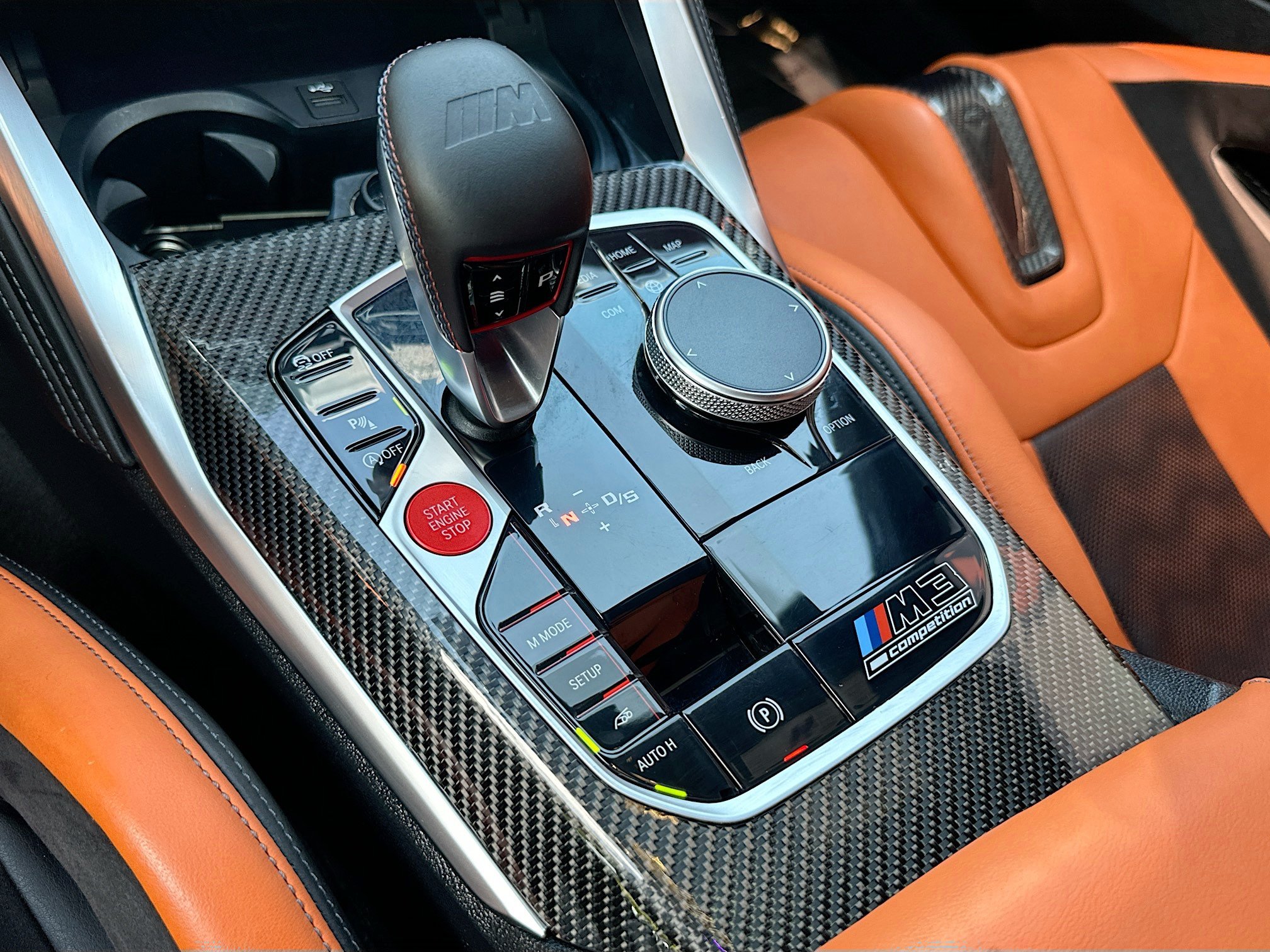 Used 2022 BMW M3 Competition w/ M Carbon Exterior Package RWD image 17