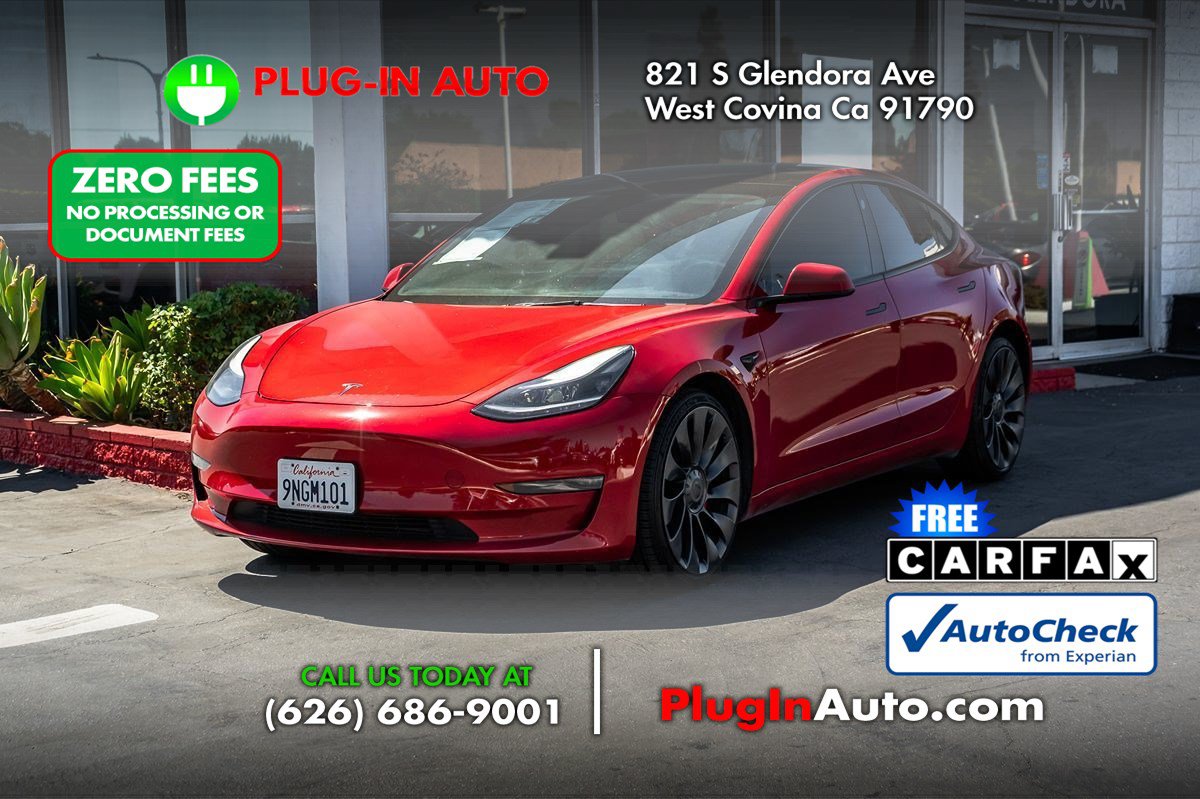 Used 2023 Tesla Model 3 Performance AWD/4WD image 1