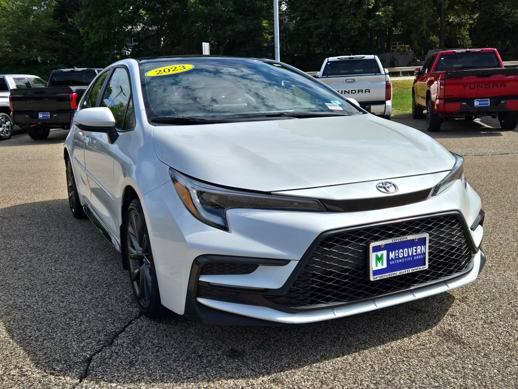 Used 2023 Toyota Corolla XSE w/ Carpet Mat Package (TMS) FWD image 8