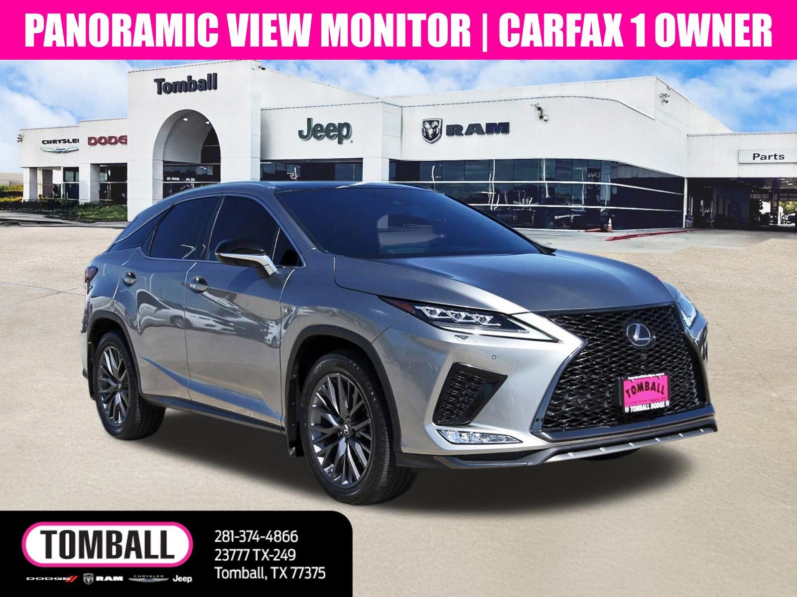 Used 2022 Lexus RX 350 F Sport w/ Accessory Package image 1
