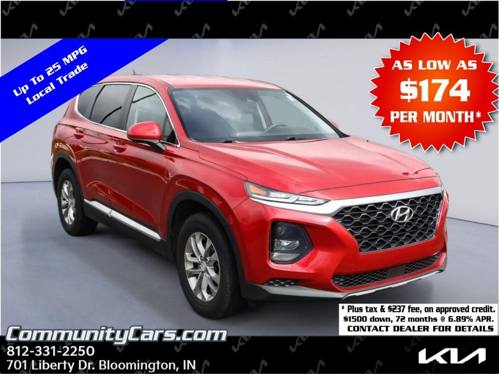 Used 2020 Hyundai Santa Fe SE FWD image 1