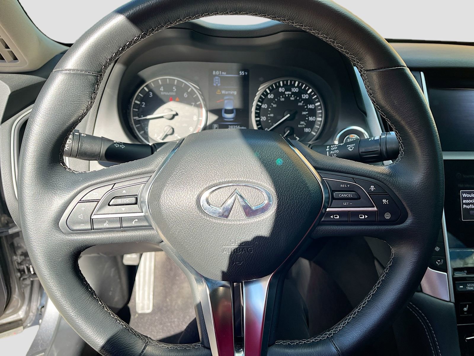 Used 2022 INFINITI Q50 Luxe w/ Cargo Package RWD image 11