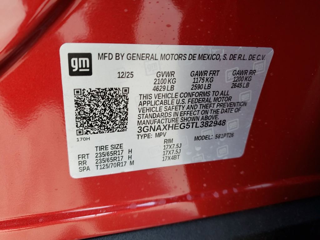 New 2026 Chevrolet Equinox LT w/ Safety and Technology Package image 27