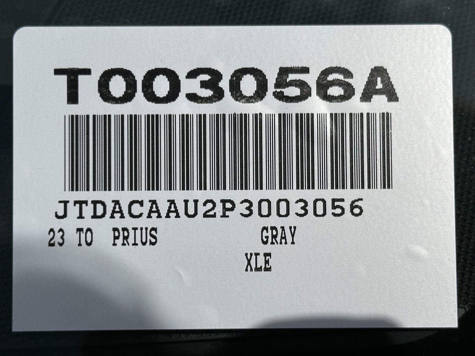 Certified 2023 Toyota Prius LE FWD image 56