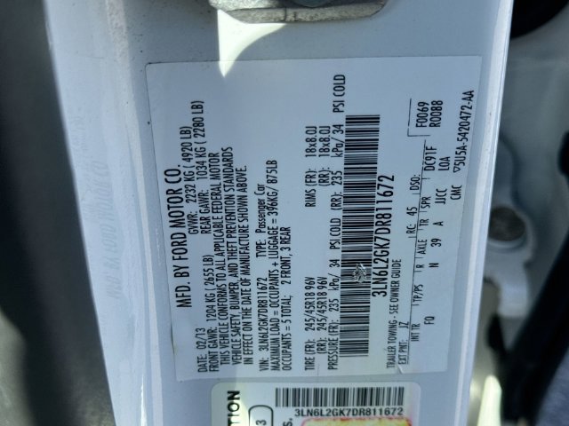 Used 2013 Lincoln MKZ FWD image 35