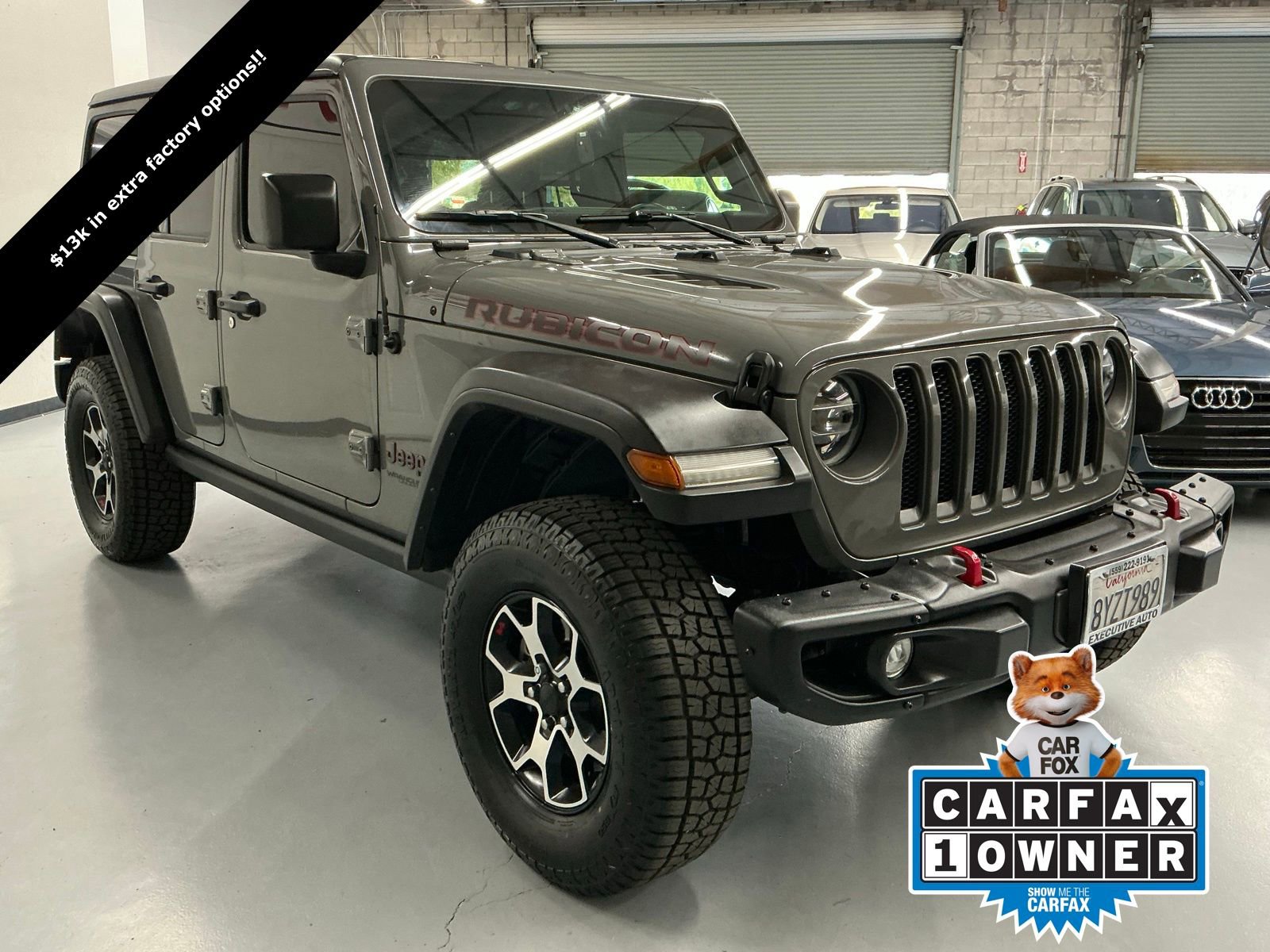Used 2021 Jeep Wrangler Unlimited Rubicon w/ Steel Bumper Group AWD/4WD image 3