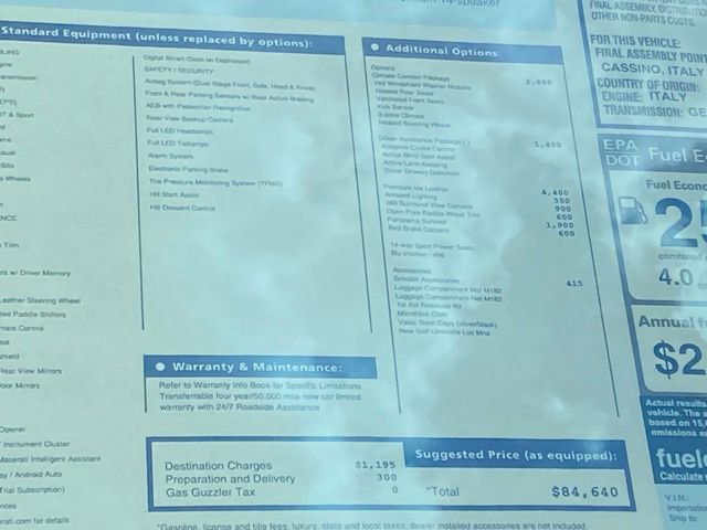 New 2024 Maserati Grecale GT image 50