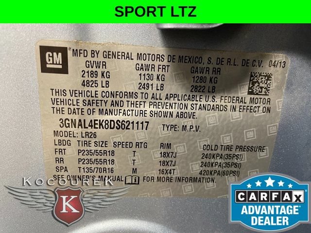 Used 2013 Chevrolet Captiva Sport LTZ FWD image 27