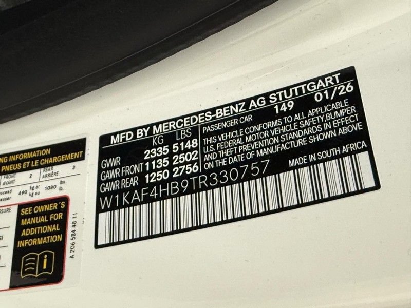 New 2026 Mercedes-Benz C 300 4MATIC Sedan image 19