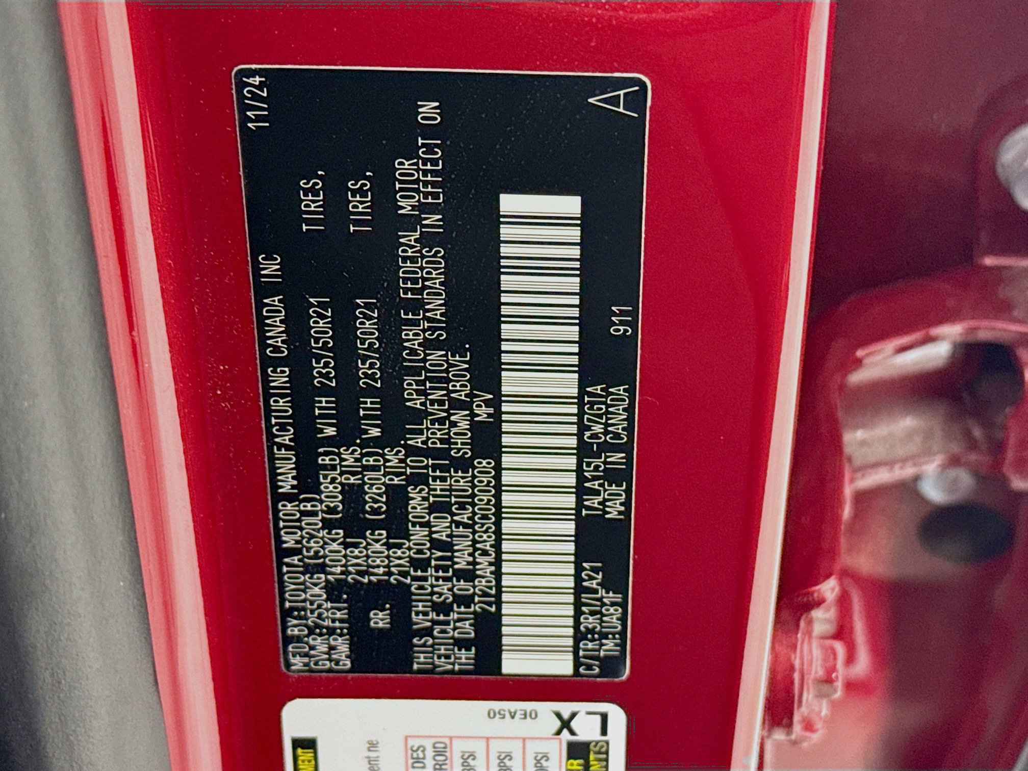 Certified 2025 Lexus RX 350 AWD w/ Convenience Package image 31