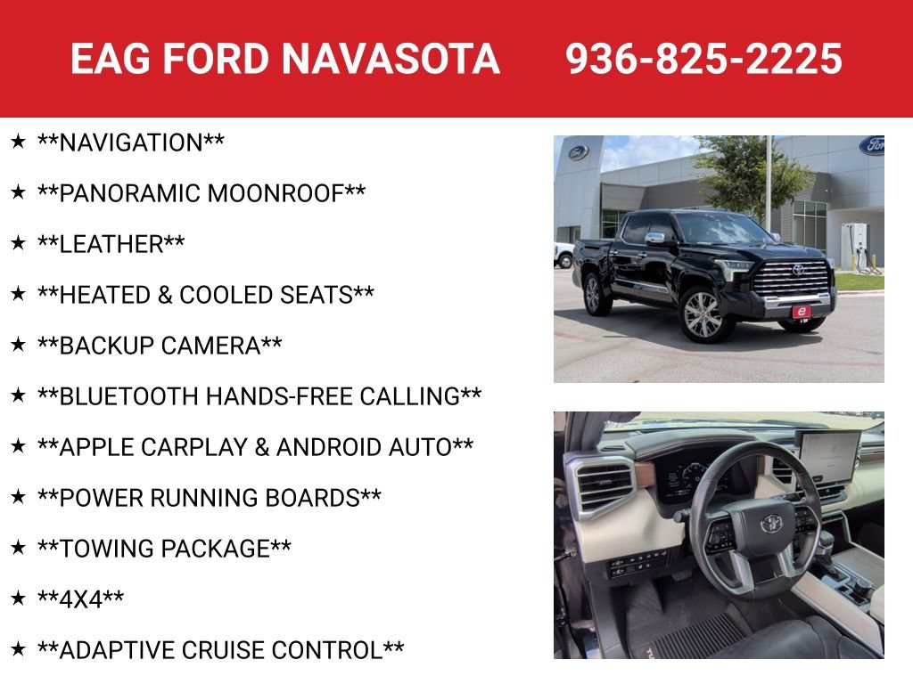 Used 2022 Toyota Tundra Capstone AWD/4WD image 4
