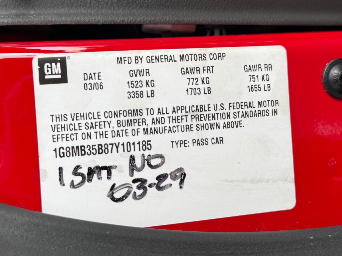 Used 2007 Saturn Sky RWD image 30
