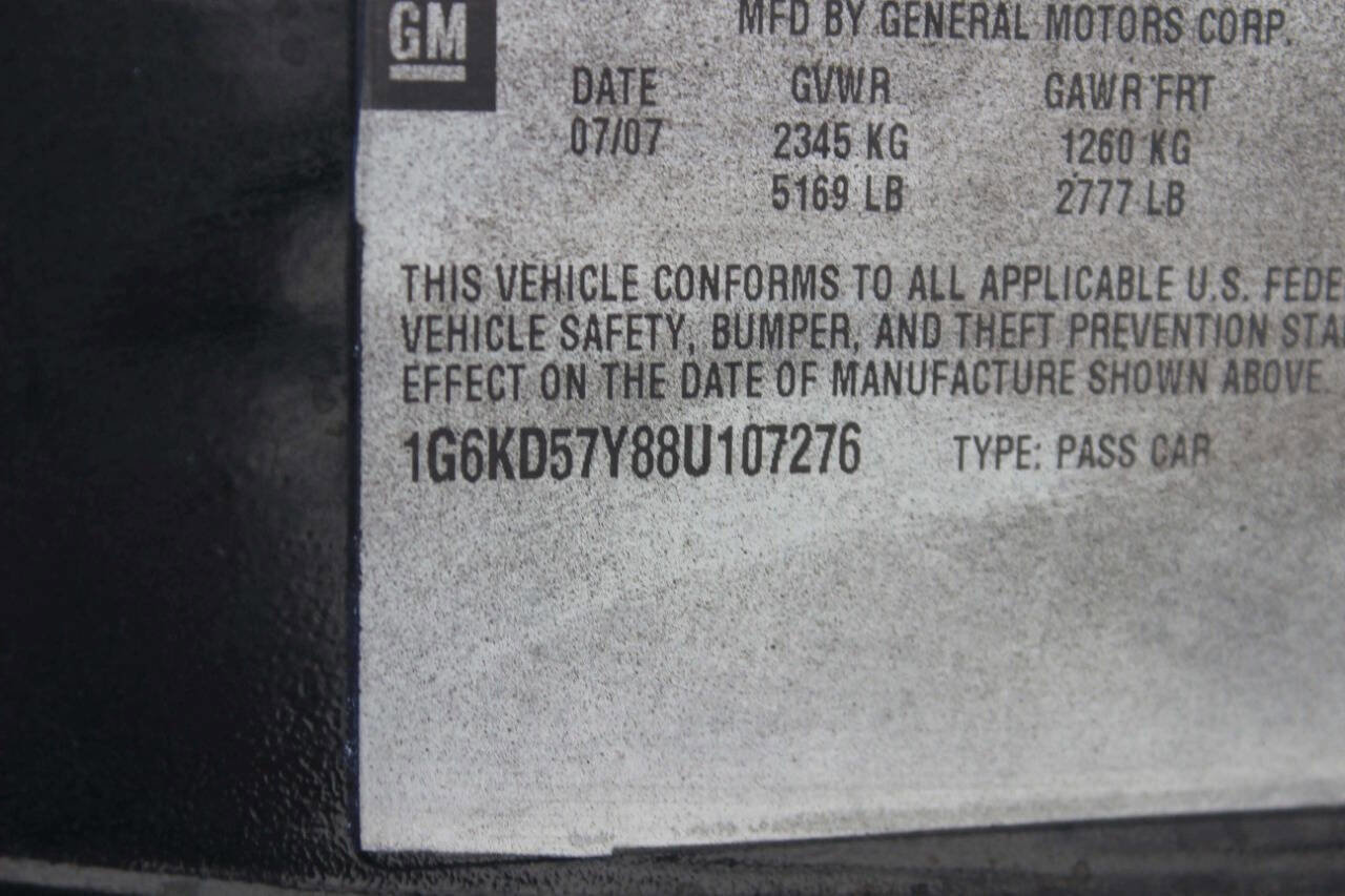 Used 2008 Cadillac DTS FWD image 8