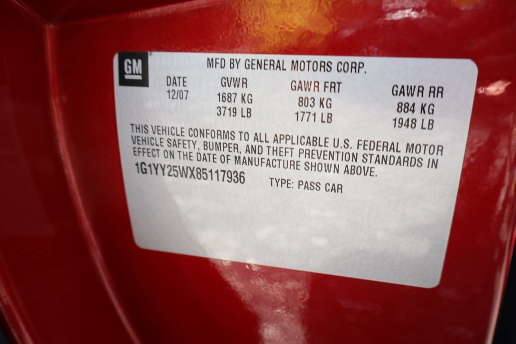 Used 2008 Chevrolet Corvette Coupe RWD image 30