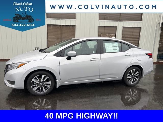 New 2025 Nissan Versa SV w/ Trunk Package