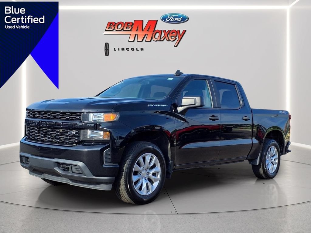 Used 2020 Chevrolet Silverado 1500 Custom w/ Custom Value Package AWD/4WD image 1