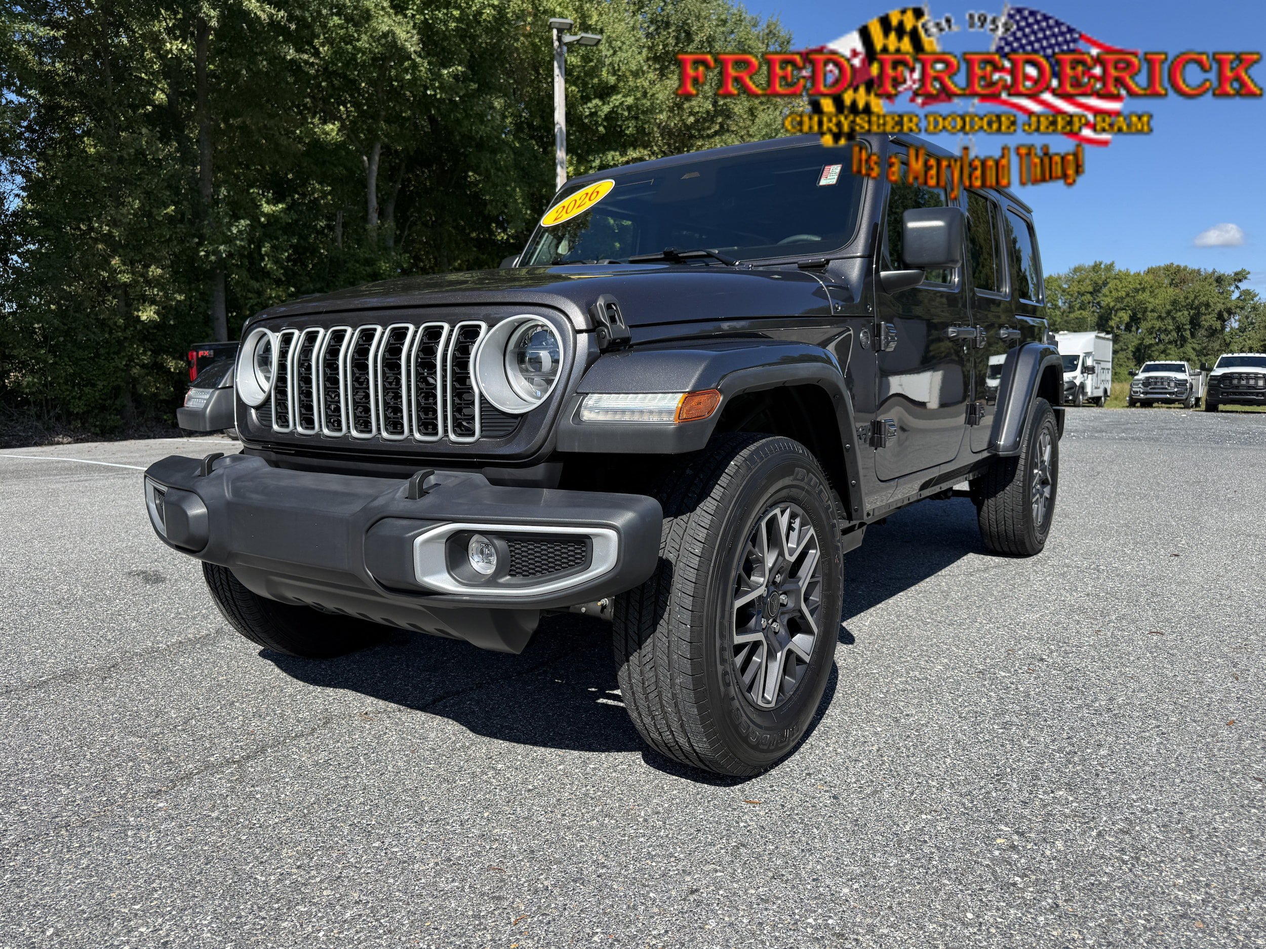 Used 2026 Jeep Wrangler Unlimited Sahara AWD/4WD image 3