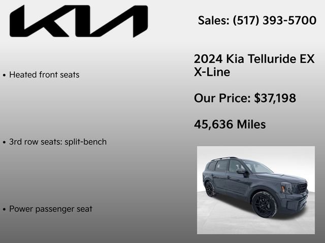 Used 2024 Kia Telluride EX X-Line AWD/4WD image 22