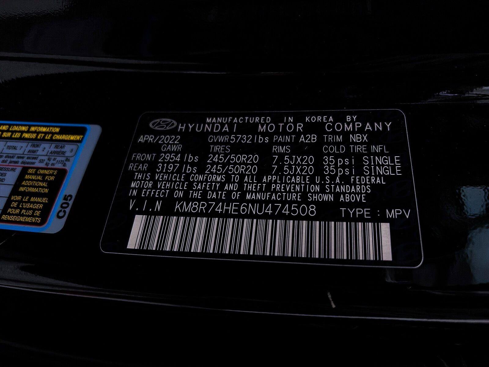 Used 2022 Hyundai Palisade Calligraphy FWD image 36