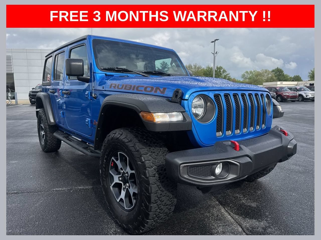 Used 2022 Jeep Wrangler Unlimited Rubicon w/ Cold Weather Group AWD/4WD image 1
