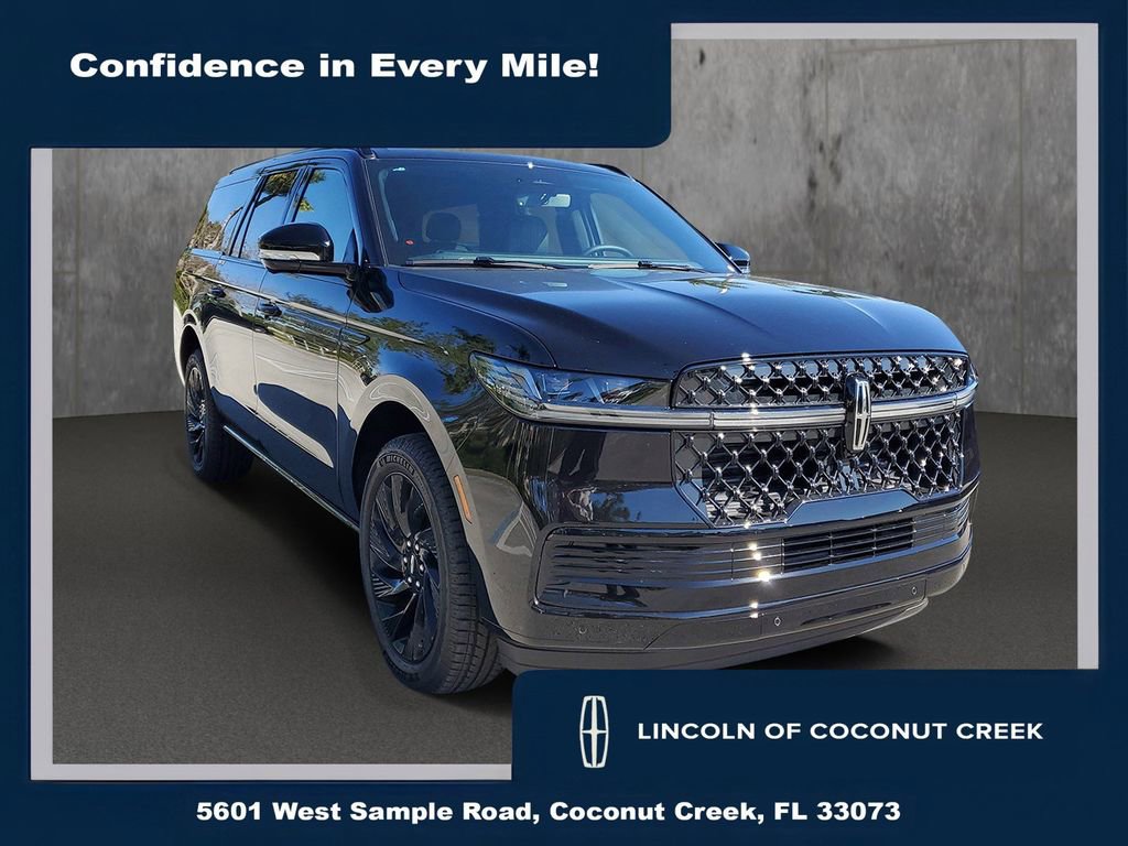 New 2025 Lincoln Navigator L Reserve w/ Jet Appearance Package 360° Tour