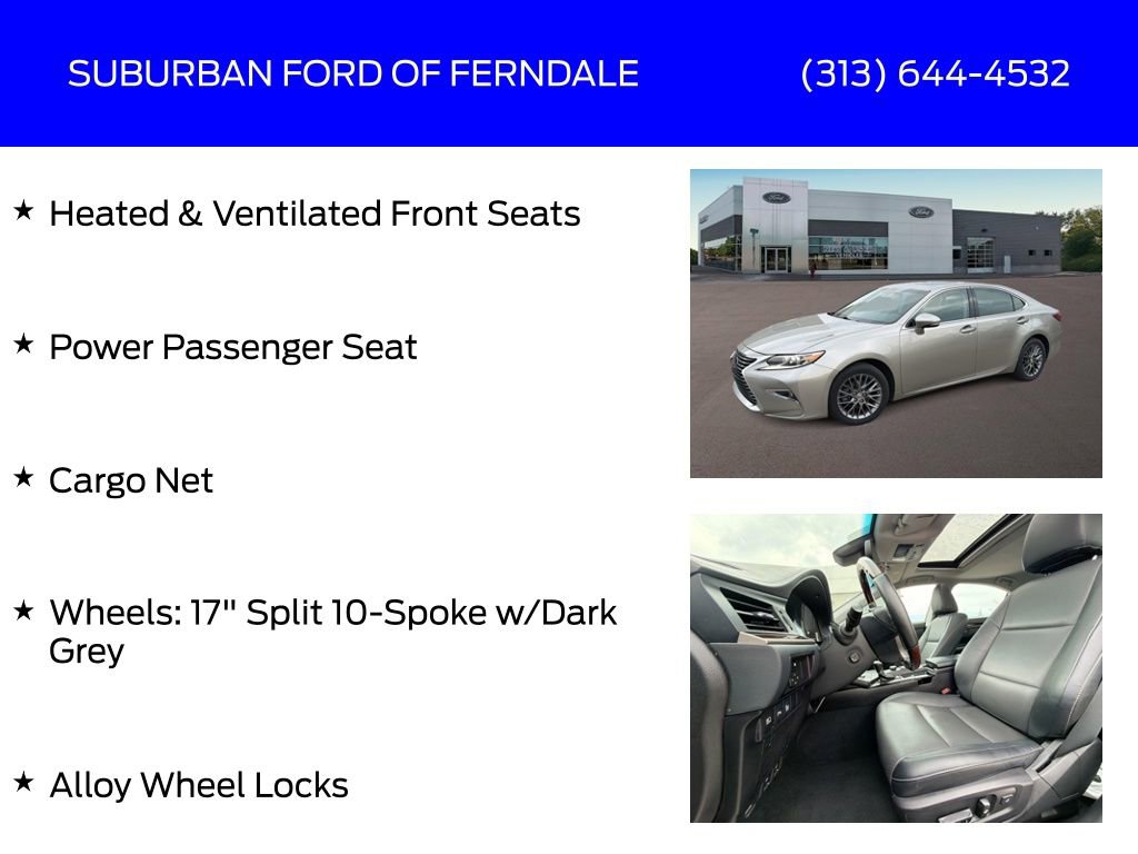 Used 2018 Lexus ES 350 w/ Premier Package image 21