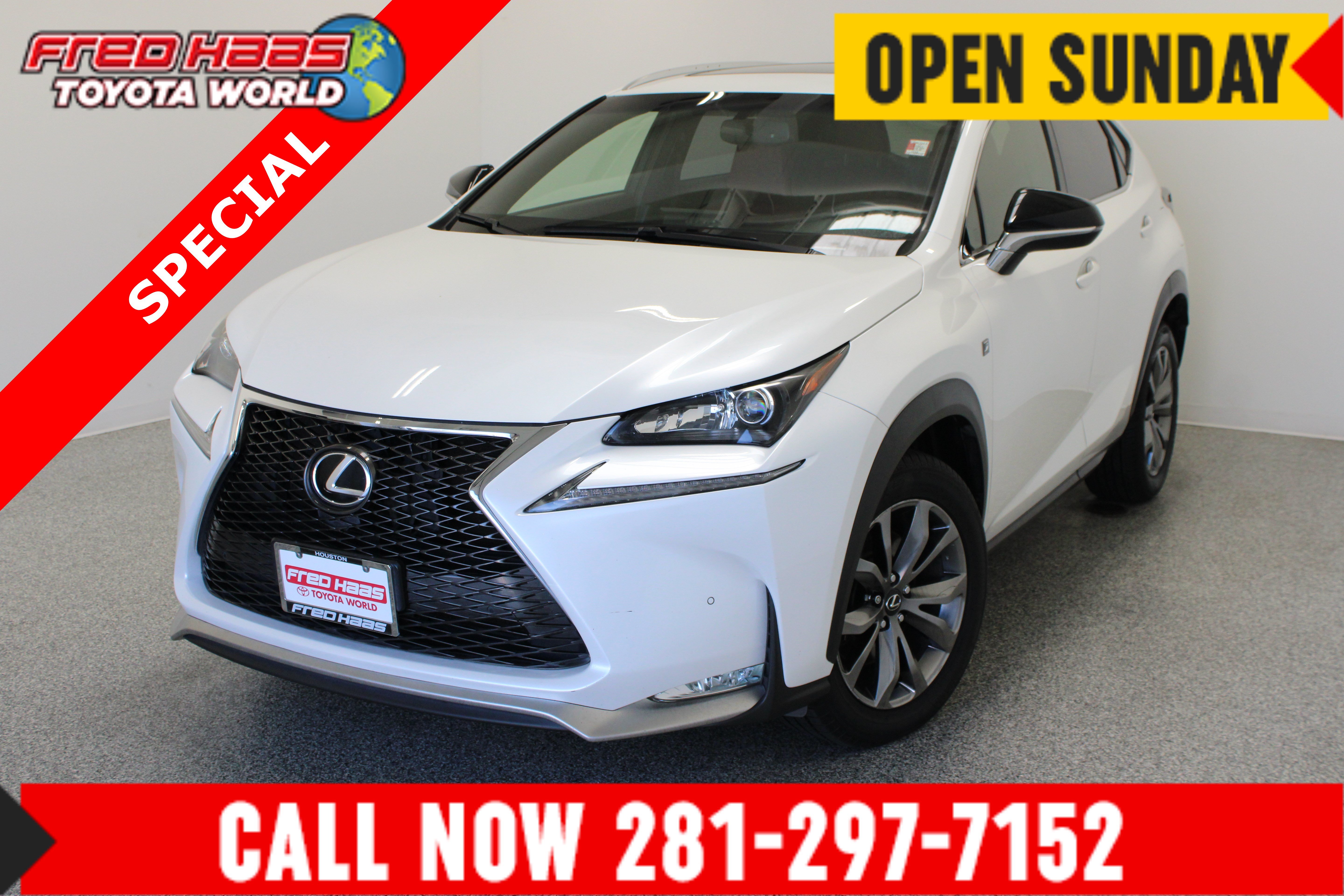 Used 2015 Lexus NX 200t F Sport w/ Navigation System Package FWD image 1
