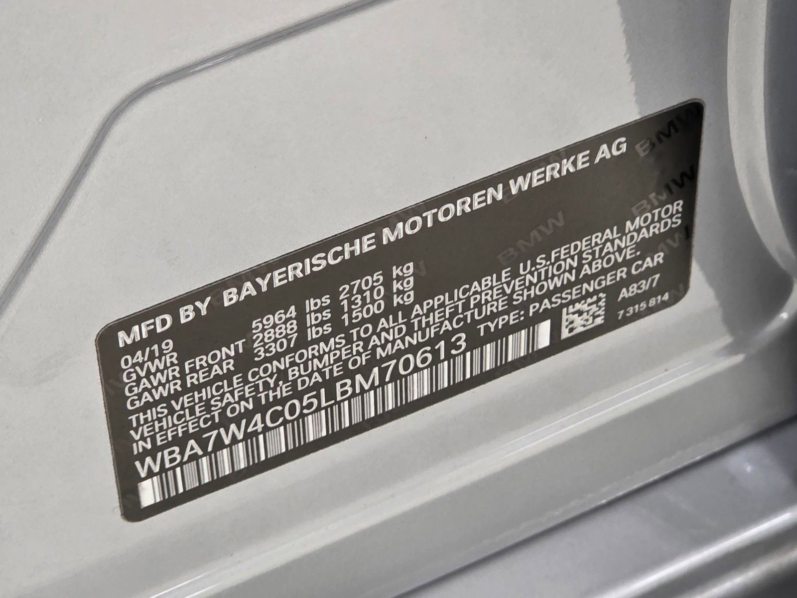 Used 2020 BMW 745e xDrive image 37
