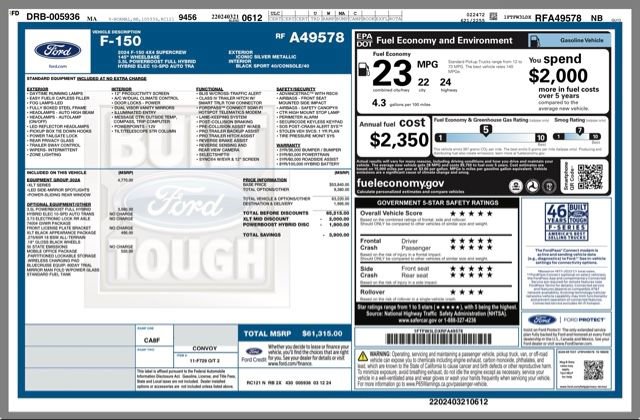 Used 2024 Ford F150 XLT w/ Equipment Group 302A MID image 32