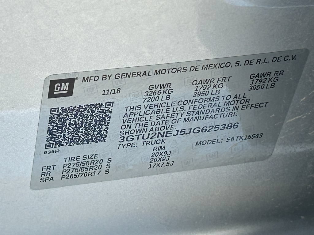 Used 2018 GMC Sierra 1500 SLT AWD/4WD image 35