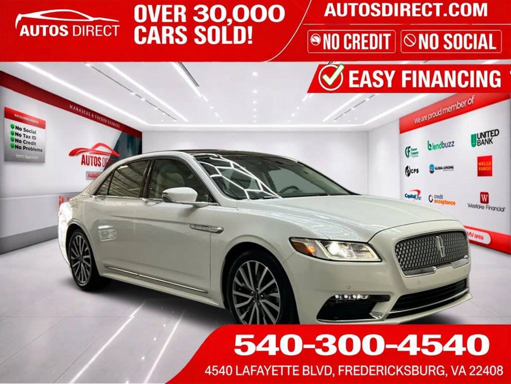 Used 2020 Lincoln Continental AWD w/ Premium Package