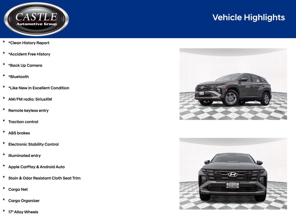 Used 2025 Hyundai Tucson SE AWD/4WD image 4