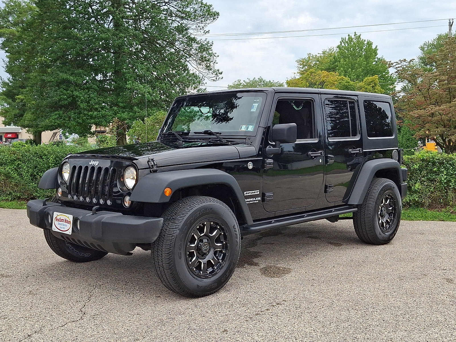 Used 2016 Jeep Wrangler Unlimited Sport w/ Quick Order Package 24S AWD/4WD image 3