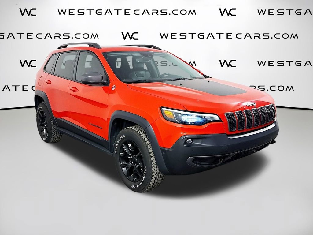Used 2021 Jeep Cherokee Trailhawk w/ Sun, Sound & Nav Group