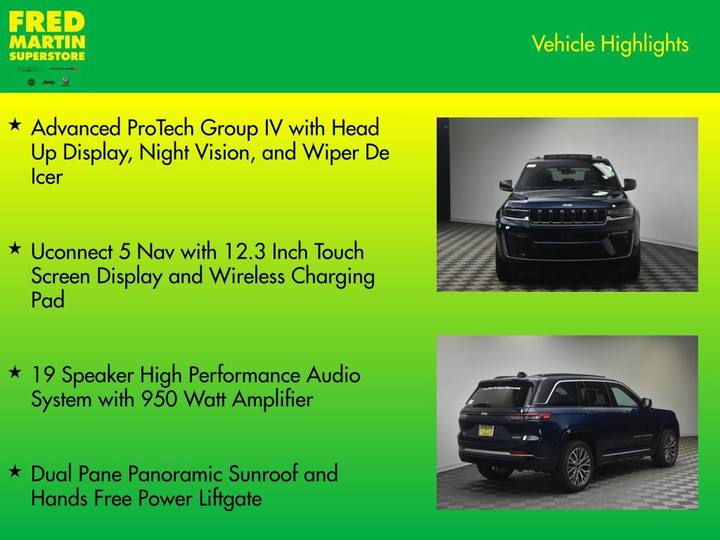 New 2027 Jeep Grand Cherokee Summit AWD/4WD image 14
