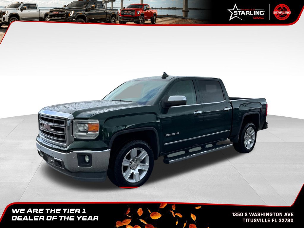 Used 2015 GMC Sierra 1500 SLT w/ Driver Alert Package RWD 360° Tour