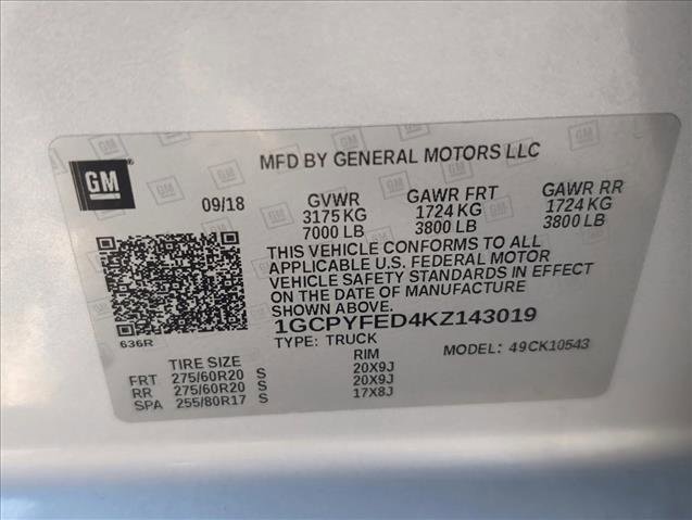 Used 2019 Chevrolet Silverado 1500 LT Trail Boss w/ Convenience Package image 25