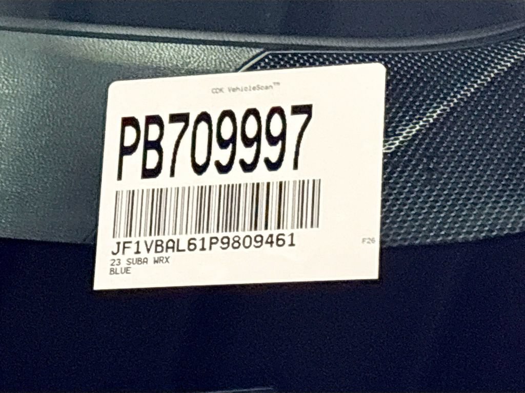 Certified 2023 Subaru WRX Limited AWD/4WD image 27