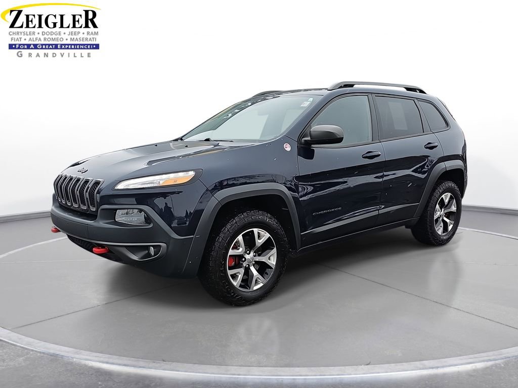 Used 2016 Jeep Cherokee Trailhawk w/ Leather Interior Group image 1