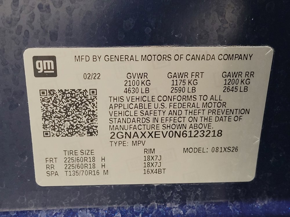 Used 2022 Chevrolet Equinox Premier AWD/4WD image 33
